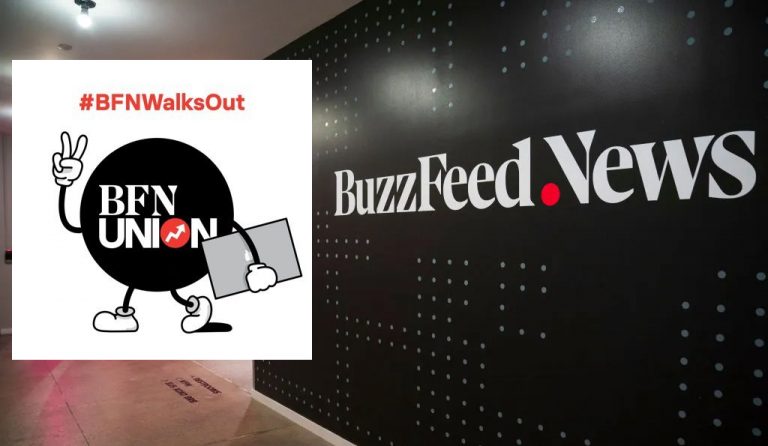 Buzzfeed News offers a 1% annual guaranteed salary increase, employees walk out for a day as the company votes to go public
