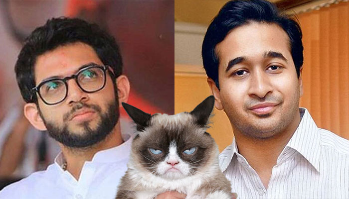 ‘He made meow sounds looking at Aaditya Thackeray’: Shiv Sena seeks suspension of Nitesh Rane