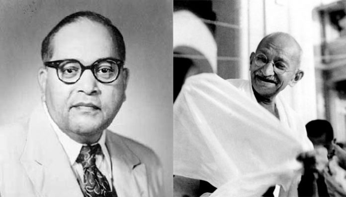 What Dr BR Ambedkar said about MK Gandhi