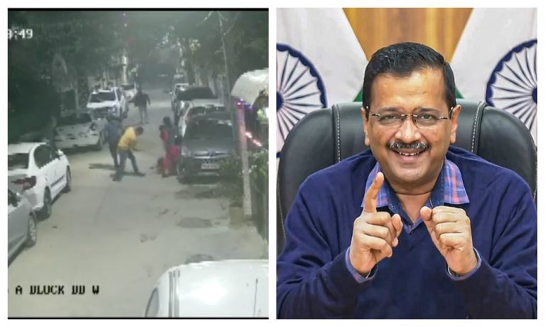 Delhi: AAP MLA accused of sending goons to beat up a woman in Shalimar Bagh, shocking visuals emerge