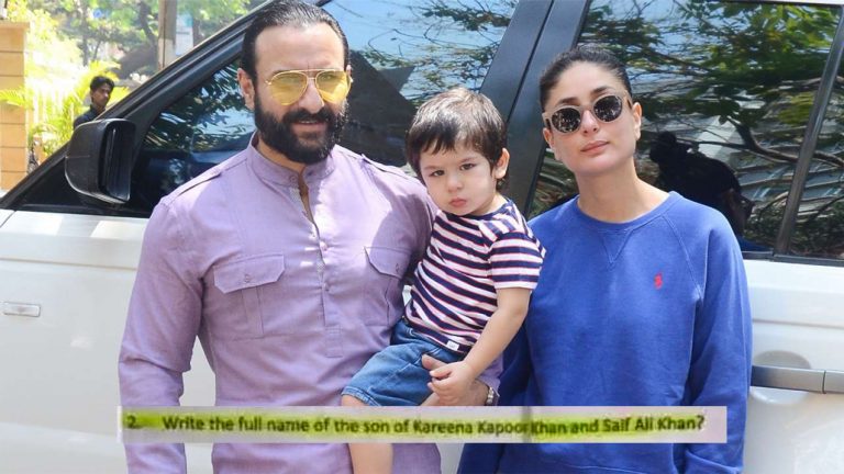MP school served notice for asking the name of Saif and Kareena’s son in exam, school defends saying it enhances knowledge of students