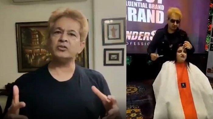 Jawed Habib’s company CEO defends spitting on woman’s hair, says it was meant to make people laugh during seminar