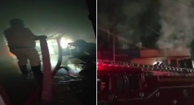 Wasim Hazaratsab Mullah set the bank branch on fire