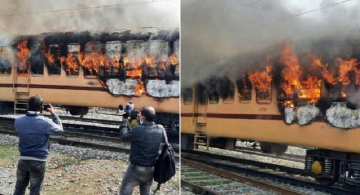 Bihar: Railway Recruitment Board cancels exams after two trains torched by job aspirants alleging anomaly in the process