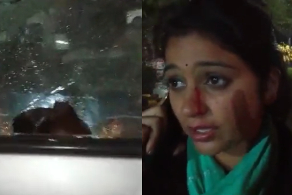 republic Bharat reporter Anupama Jha attacked in Ferozepur