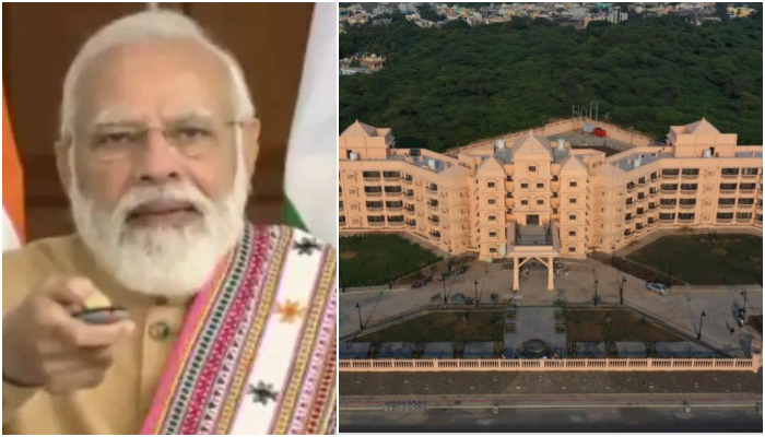 Destruction of Somnath temple and its reconstruction by Sardar Patel carry big messages for us: PM Modi while inaugurating circuit house in Somnath
