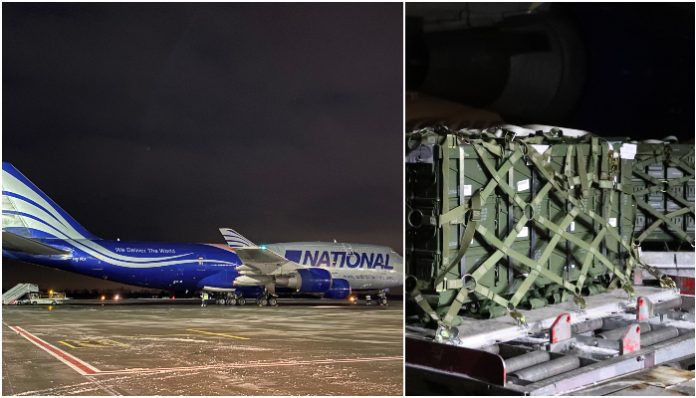 Ukraine gets it's first shipment from US against Russia