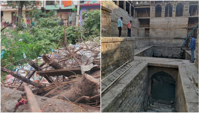 18 century old step well being restored in Telangana