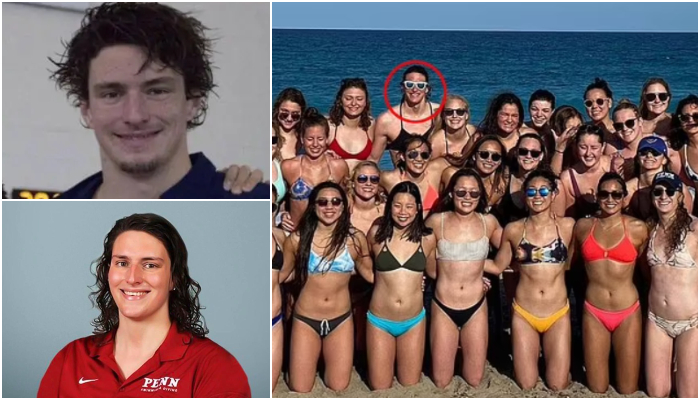 Teammates feel uncomfortable sharing locker room with transgender swimmer Lia Thomas claiming she still has male body parts