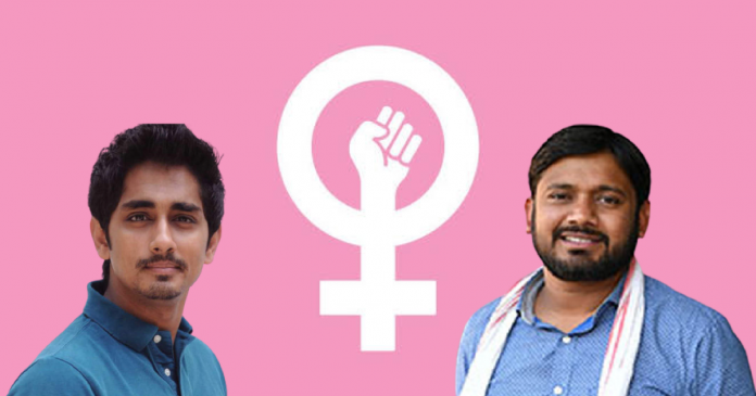 The Left has maintained a stoic silence over comments made by Siddharth and Kanhaiya Kumar