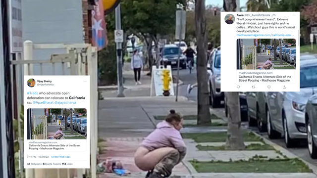 Fact Check: Has California enacted “Alternative Side of Street Pooping” to regulate open defecation? Here’s the truth