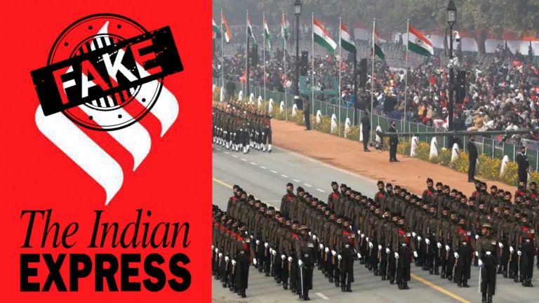Indian Express spreads fake news, CAPFs refute its report that their DGs were not invited to Republic Day parade