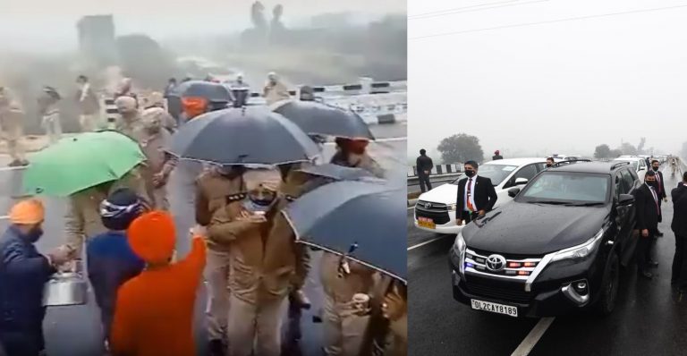 ‘Tea with protestors’: Several proofs emerge suggesting Punjab Police may have been part of protestors that blocked PM Modi’s convoy
