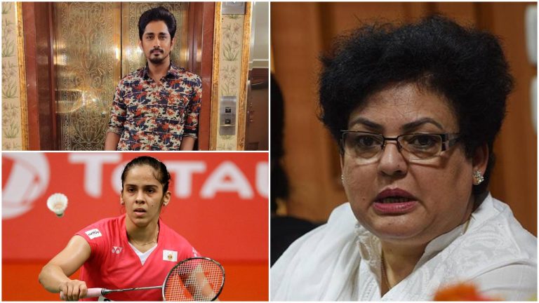 Actor Siddharth brazens it out with lame excuses after hurling sexual slurs at Saina Nehwal, NCW asks Twitter to block his account