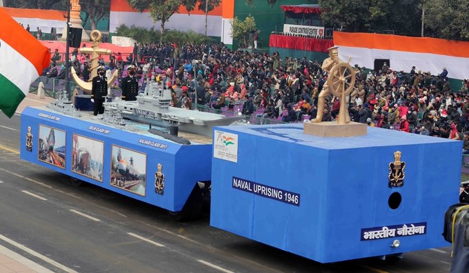 This year’s Navy tableau for Republic Day parade to depict the Naval Uprising of 1946