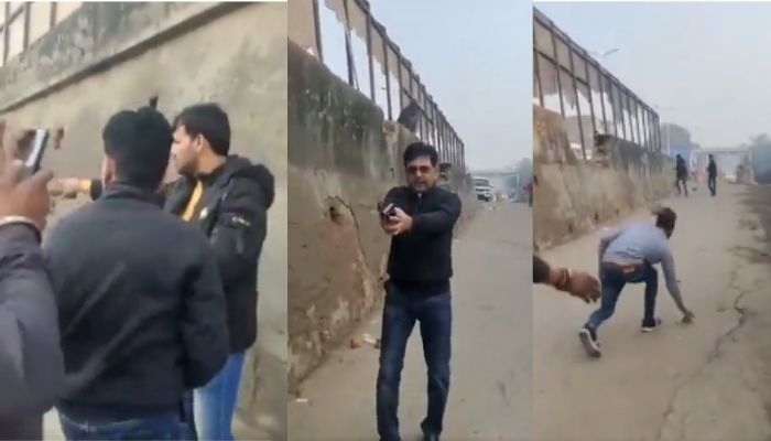 Mob attacks police team and thwarts the arrest of a drug peddler in Delhi, four cops injured: Watch shocking visuals