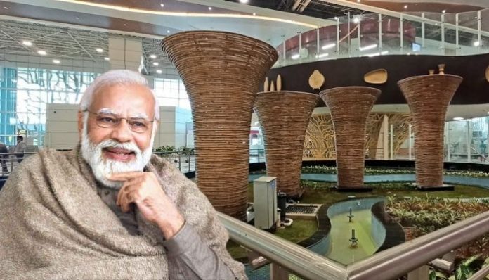 PM Modi inaugurates New Integrated Terminal Building of Agartala airport