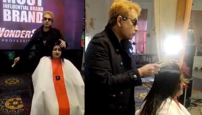 Backlash against Javed Habib after ‘thook haircut’ videos emerged, Karni Sena protests, Bhopal BJP MLA calls for boycott