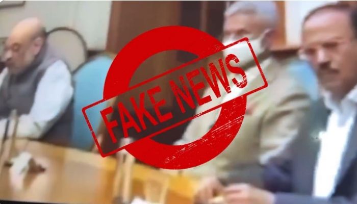 Pakistanis and their Indian agents share manipulated video of cabinet meeting to claim Modi govt is planning to remove Sikhs from Indian Army