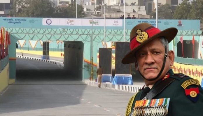 Underbridge named after CDS General Bipin Rawat inaugurated in Rajkot