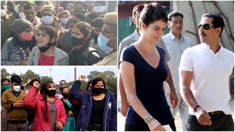 Protests grow against Congress’ apathy towards Alwar rape incident as Priyanka Gandhi Vadra holidays in Ranthambore for her birthday