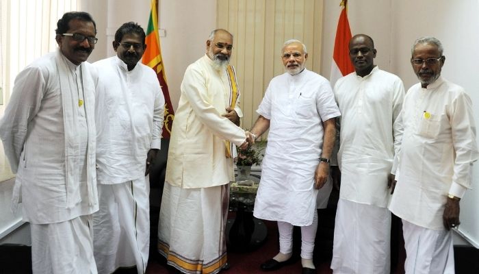 Tamil MPs of Sri Lanka write to PM Modi for seeking intervention in implementing the 13th amendment of Sri Lankan constitution