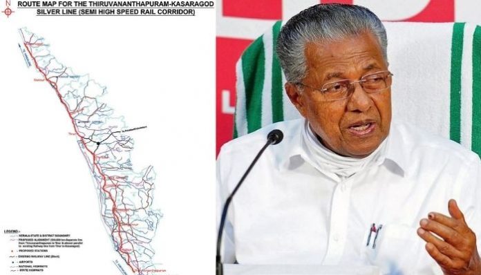 Protests against the Silver Line project in Kerala