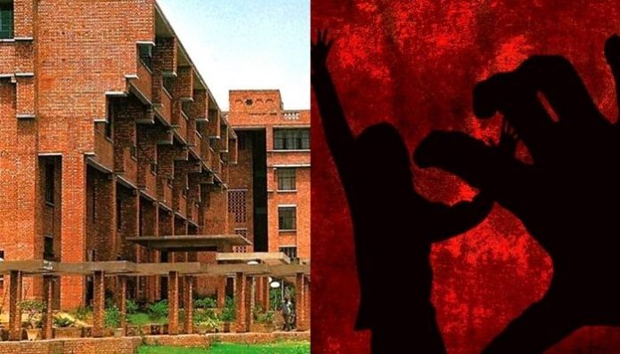 JNU PhD student molested inside campus