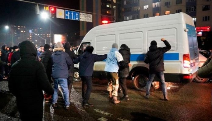 kazakhstan protest