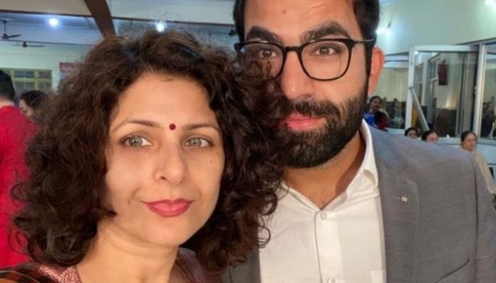 Aarti Tikoo Singh with her brother Sahil Tikoo