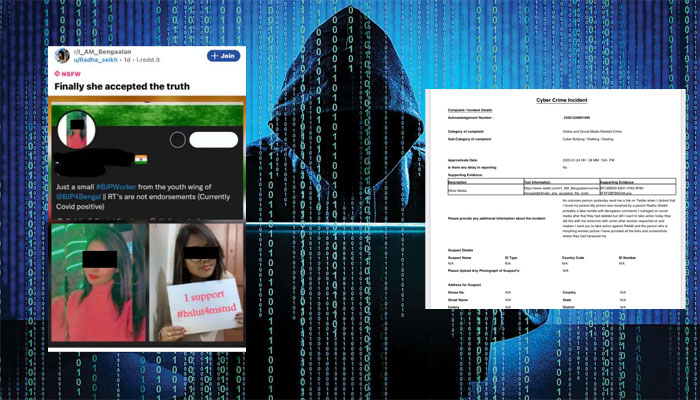 Complaint filed in the case of sexual harassment of Hindu women, whose pics were pornographically morphed for ‘stud Muslim men’