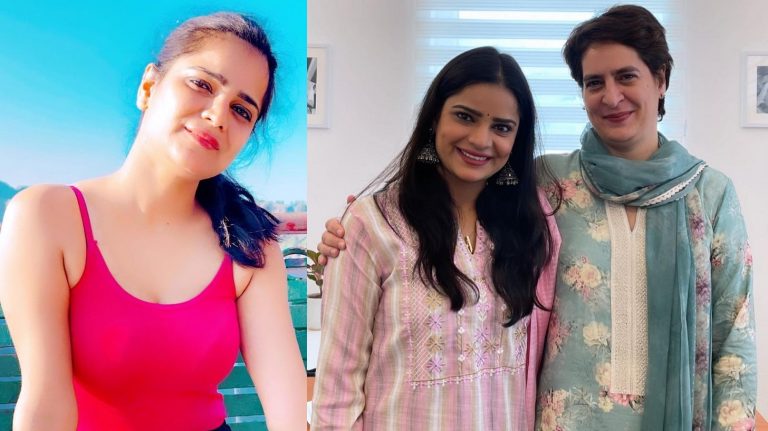 Actress and Miss Bikini India 2018 Archana Gautam, who joined Congress in November 2021, to contest UP assembly polls from Hastinapur