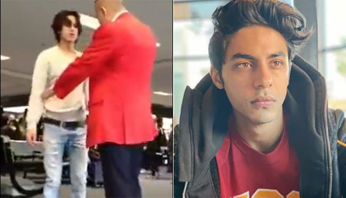 Viral video and messages claim a drunk Aryan Khan was caught urinating in an airport, this is the truth