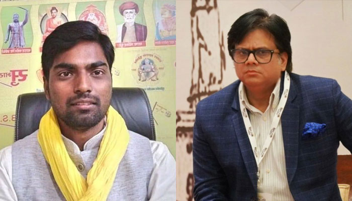 SP ally SBSP politician threatens journalist Ashok Shrivastav for condemning incident where Akhilesh Yadav bodyguard thrashed another journalist