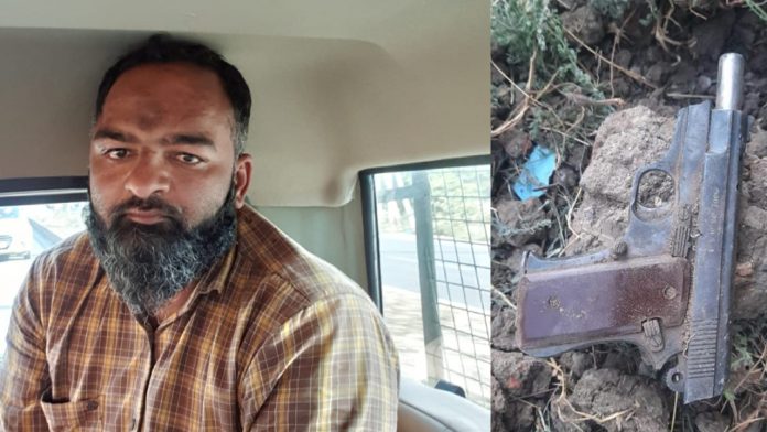 Gujrat: Pistol, Bike used to kill Kishan Bharwad recovered near a Dargah