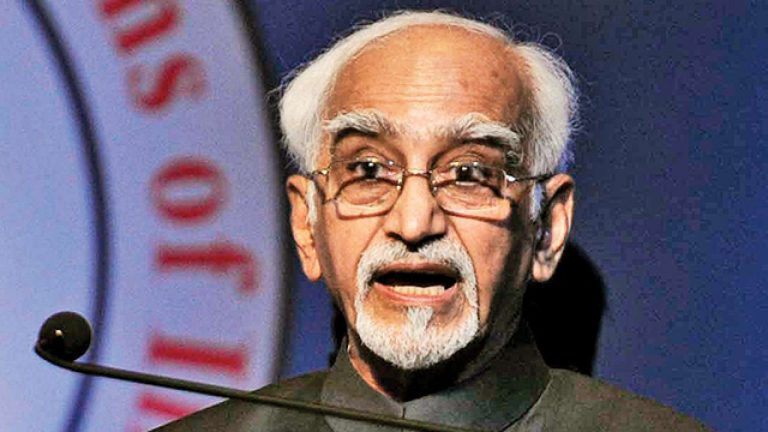 ‘Modi bashing turning into India bashing’: Mukhtar Abbas Naqvi slams Hamid Ansari for his rants against Indian democracy