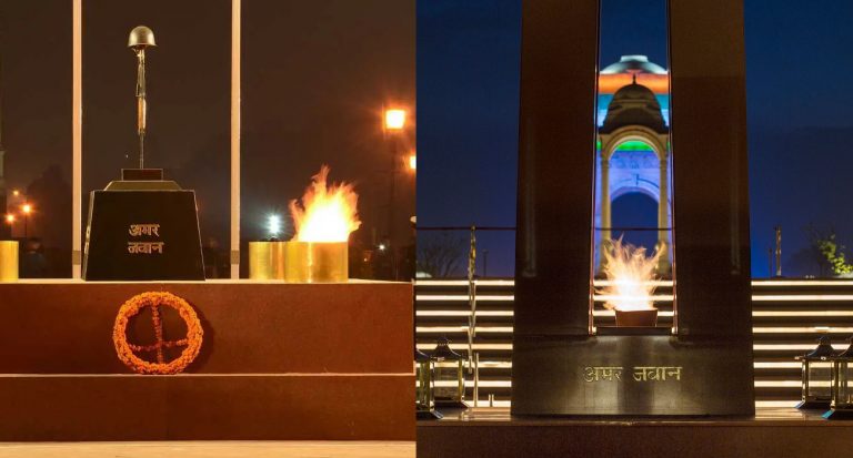 Amar Jawan Jyoti flame to be merged with National War Memorial flame on Friday