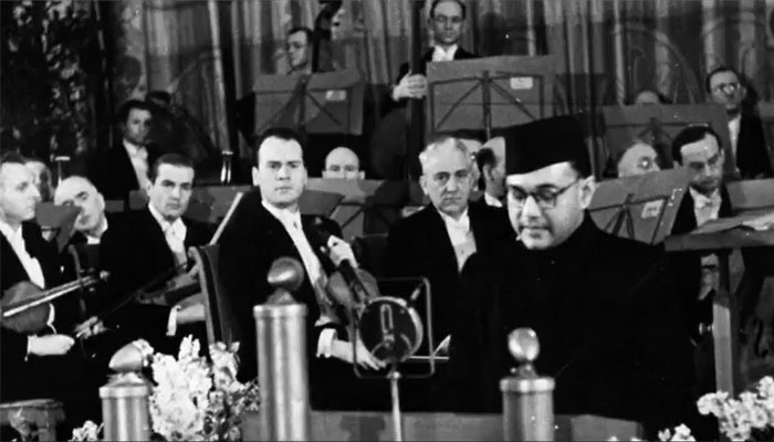 Listen in: Original recording of ‘Jana Gana Mana’ from 1942 in the presence of Netaji Subhash Chandra Bose