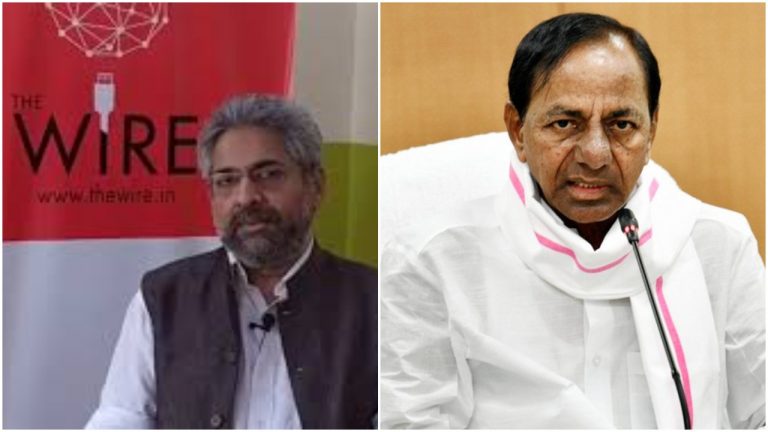 Telangana institute headed by CM KCR invites Wire’s Siddharth Varadarajan, who had sought US sanctions against India, to ‘train’ officers