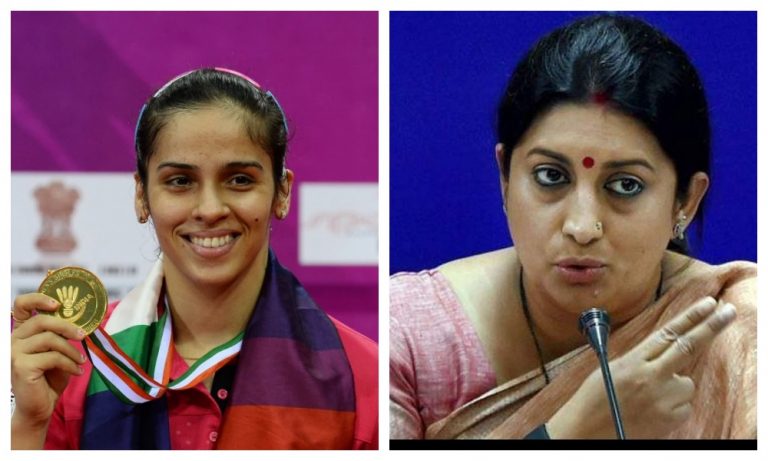 Smriti Irani condemns sexual innuendos directed at Saina Nehwal, asks if ‘women get explicitly objectified only through one app?’