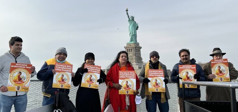 Amid UP Elections, book on Yogi Adityanath reaches America