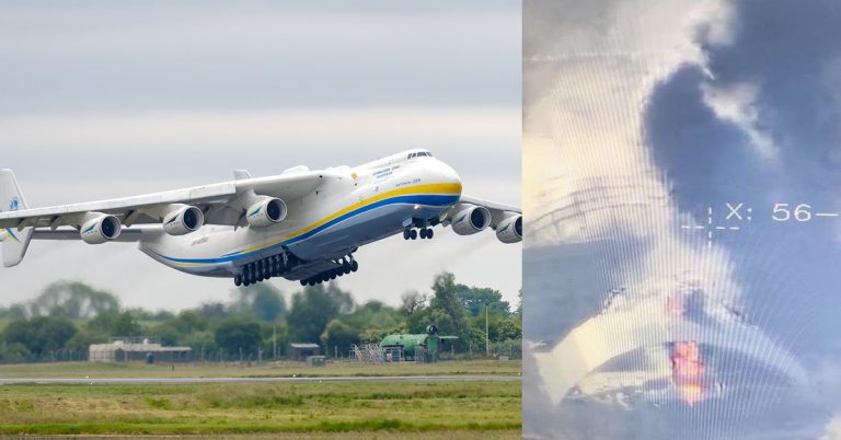 World’s largest aircraft AN225 destroyed in its hanger in Ukraine by Russia, confirms Ukrainian foreign minister