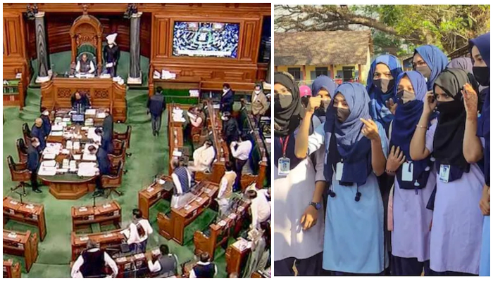 In secular India, Opposition parties stage walkout for Sharia rules in Temple of Democracy over burqa row