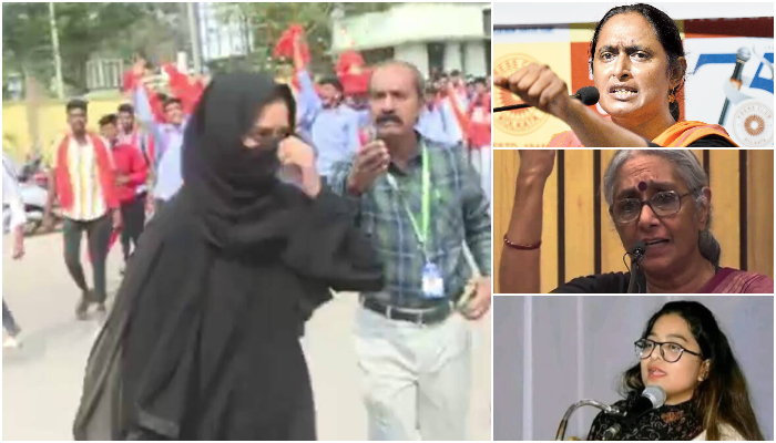 After Taliban praises burqa-clad women in Karnataka, ‘feminist’ organisations extend support to students demanding to wear Hijab in colleges