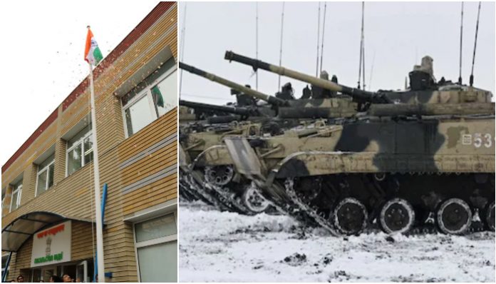 India asks its nationals to leave Ukraine amid tensions