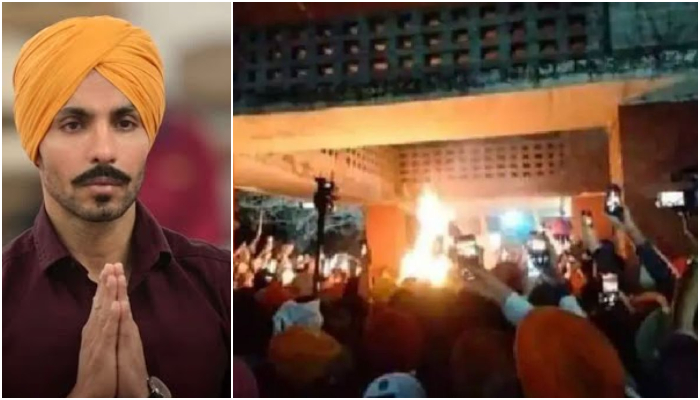 ‘Khalistan Zindabad’, ‘Saadi majboori hai, Khalistan zaroori hai’: Khalistani slogans chanted during the cremation of Deep Sidhu