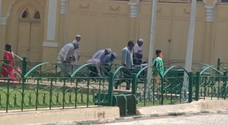 Video of namaz offered in Mysore Palace in Karnataka, which is famous for Dussehra celebrations, goes viral