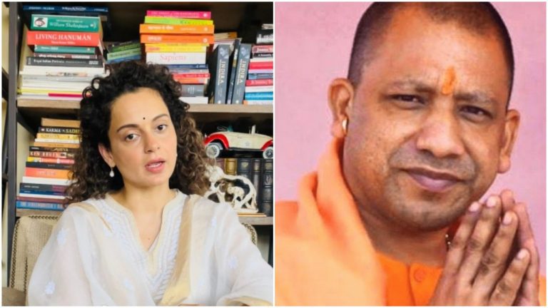 Vote for Yogi, says Kangana Ranaut, watch video