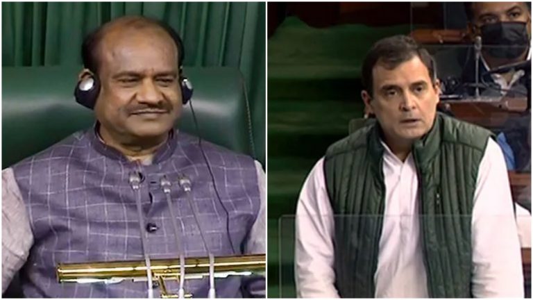 ‘You can’t give permission, that’s my right’, speaker Om Birla shuts up Rahul Gandhi in Lok Sabha