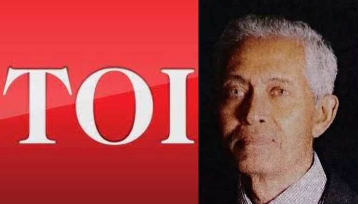 Times of India’s headline on the demise of Pokhran I scientist Pranab Dastidar draws ire. Here is why